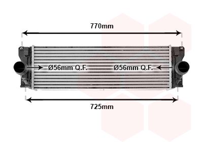 VAN WEZEL Интеркулер 30004582